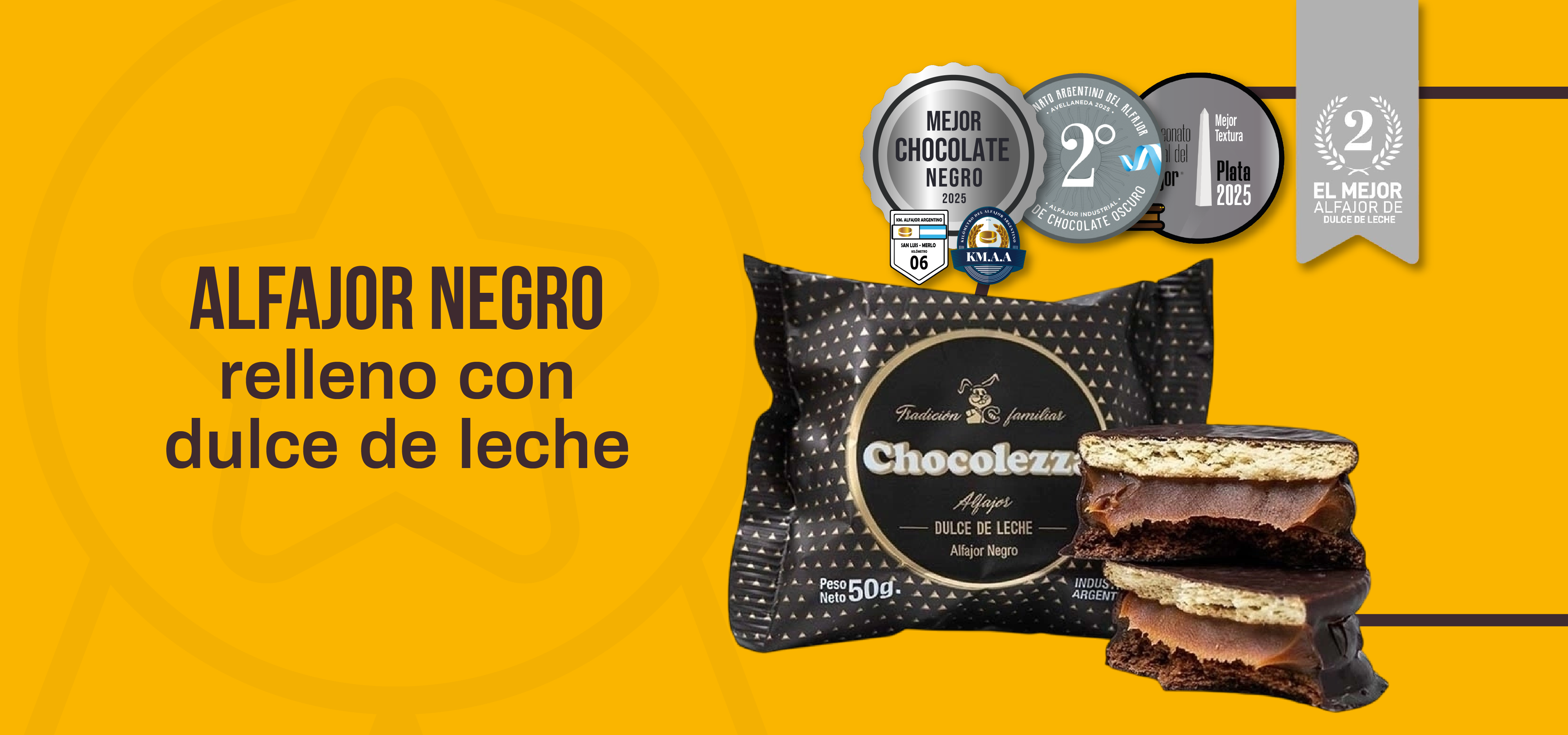 Alfajor Negro